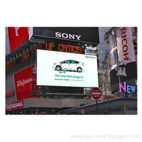DIP346 10mm Outdoor Full Color Advertising LED Display with